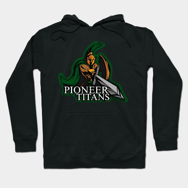 Pioneer titans Hoodie by Oralepinz 